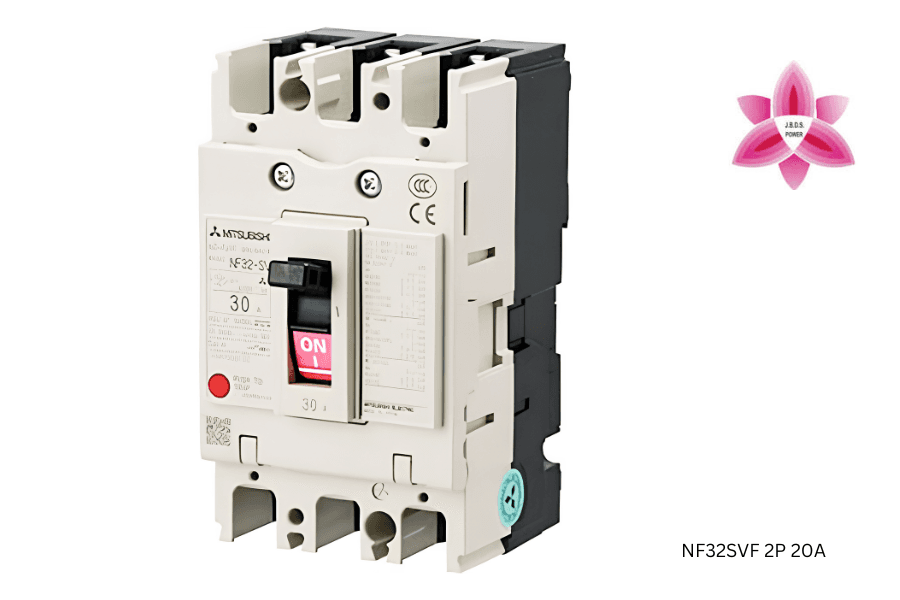 Mitsubishi NF32SVF 2P 20A Circuit Breaker