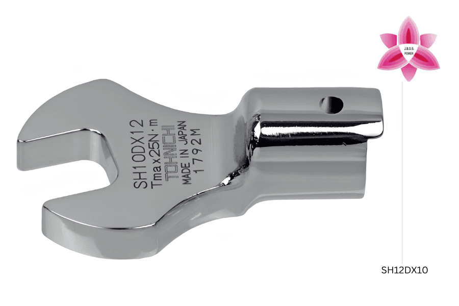 Tohnichi SH12DX10 Open End Torque Wrench Head