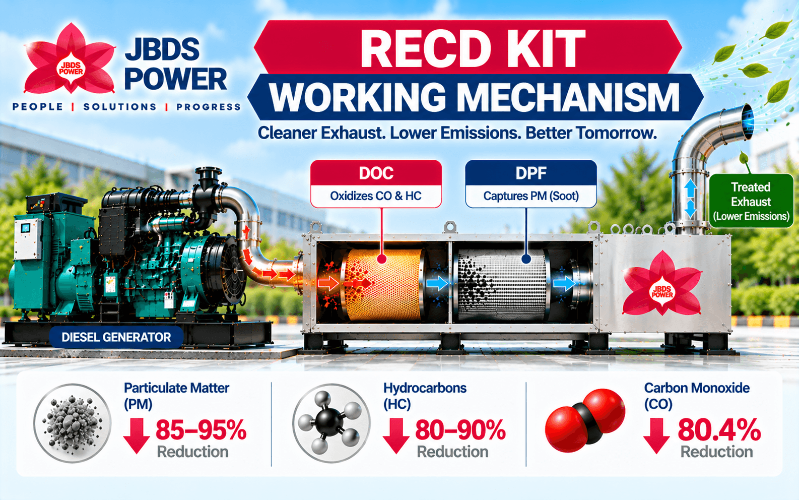 How Does an RECD Kit Work? DOC, DPF & Emission Control Explained