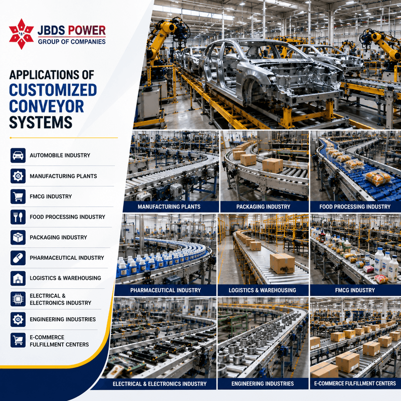Applications of Customized Conveyor Systems
